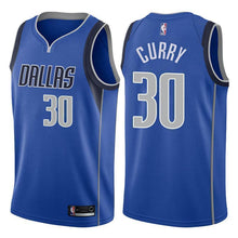 Load image into Gallery viewer, Dallas Mavericks Seth Curry Swingman Jersey 2019