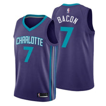 Load image into Gallery viewer, Dwayne Bacon Charlotte Hornets Jordan Brand Swingman Jersey 2019 - Icon Edition