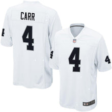 Load image into Gallery viewer, Derek Carr Oakland Raiders Game Jersey 2019