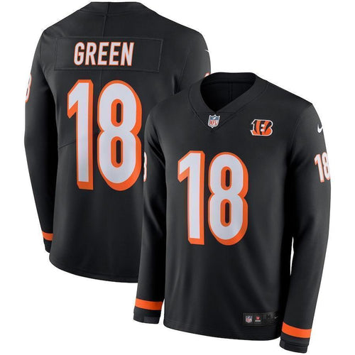 A.J. Green Cincinnati Bengals Therma Long Sleeve Jersey 2019