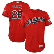 Load image into Gallery viewer, Corey Kluber Cleveland Indians 2019 All Star Game Patch Baseball Jersey 2019