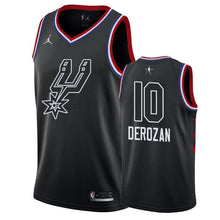 Load image into Gallery viewer, San Antonio Spurs #10 DeMar DeRozan 2019 ALL STAR Swingman Jersey 2019