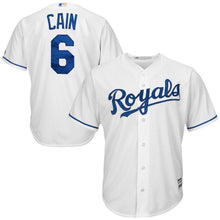 Load image into Gallery viewer, Lorenzo Cain Kansas City Royal Baseball Player Jersey 2019
