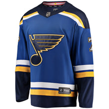 Load image into Gallery viewer, Men s St Louis Blues Patrick Maroon Fanatics Branded Blue Home Breakaway Player Jersey 2019