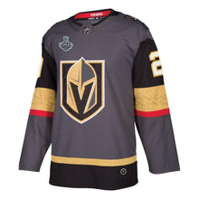 Load image into Gallery viewer, Men s Vegas Golden Knights Marc Andre Fleury Adias Gray 2018 Stanley Cup Final Bound Patch Authentic Player Jersey 2019 Gray