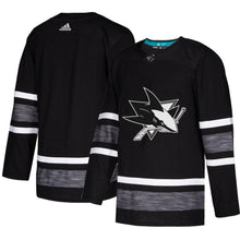 Load image into Gallery viewer, San Jose Sharks 2019 All Star Game Parley Player Swingman Jersey 2019