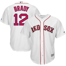 Load image into Gallery viewer, Tom Brady Boston Red Sox Baseball Player Jersey 2019