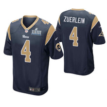 Load image into Gallery viewer, Greg Zuerlein Los Angeles Rams Super Bowl LIII Game Jersey 2019