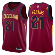 Load image into Gallery viewer, Cleveland Cavaliers Kendrick Perkins Swingman Jersey 2019