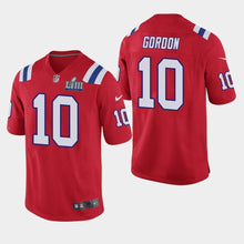 Load image into Gallery viewer, Josh Gordon New England Patriots Super Bowl LIII Game Jersey 2019