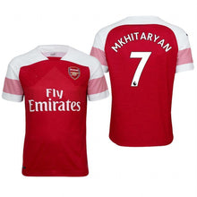 Load image into Gallery viewer, Henrikh Mkhitaryan Arsenal Home Jersey 2019