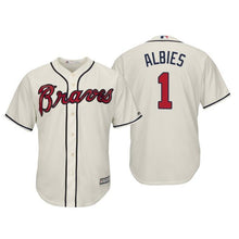 Load image into Gallery viewer, Ozzie Albies Atlanta Braves 2019 Baseball Player Jersey 2019