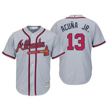 Load image into Gallery viewer, Ronald Acuna Jr Atlanta Braves 2019 Baseball Player Jersey 2019