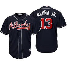 Load image into Gallery viewer, Ronald Acuna Jr Atlanta Braves 2019 Baseball Player Jersey 2019