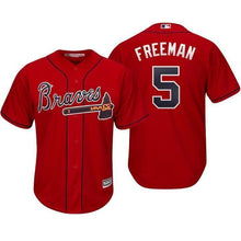 Load image into Gallery viewer, Freddie Freeman Atlanta Braves 2019 Baseball Player Jersey 2019