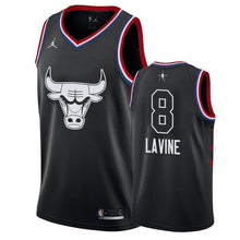 Load image into Gallery viewer, Chicago Bulls #8 Zach LaVine 2019 ALL STAR Swingman Jersey 2019