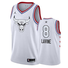 Load image into Gallery viewer, Chicago Bulls #8 Zach LaVine 2019 ALL STAR Swingman Jersey 2019