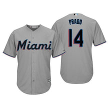 Load image into Gallery viewer, Martin Prado Miami Marlins 2019 Baseball Player Jersey 2019