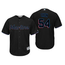 Load image into Gallery viewer, Wei-Yin Chen Miami Marlins 2019 Baseball Player Jersey 2019