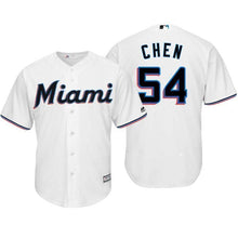 Load image into Gallery viewer, Wei-Yin Chen Miami Marlins 2019 Baseball Player Jersey 2019