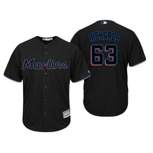 Load image into Gallery viewer, Trevor Richards Miami Marlins 2019 Baseball Player Jersey 2019