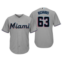 Load image into Gallery viewer, Trevor Richards Miami Marlins 2019 Baseball Player Jersey 2019