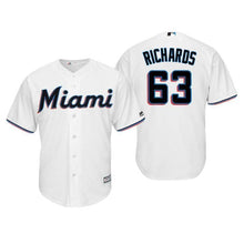 Load image into Gallery viewer, Trevor Richards Miami Marlins 2019 Baseball Player Jersey 2019