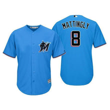 Load image into Gallery viewer, Don Mattingly Miami Marlins 2019 Baseball Player Jersey 2019