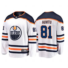 Load image into Gallery viewer, Yohann Auvitu Edmonton Oilers Player Swingman Jersey 2019