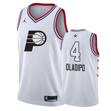 Load image into Gallery viewer, Indiana Pacers #4 Victor Oladipo 2019 ALL STAR Swingman Jersey 2019