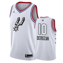 Load image into Gallery viewer, San Antonio Spurs #10 DeMar DeRozan 2019 ALL STAR Swingman Jersey 2019