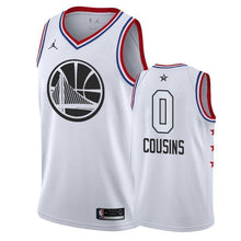 Load image into Gallery viewer, Golden State Warriors #0 DeMarcus Cousins 2019 ALL STAR Swingman Jersey 2019