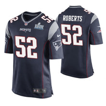 Load image into Gallery viewer, Elandon Roberts New England Patriots Super Bowl LIII Game Jersey 2019