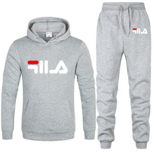 Load image into Gallery viewer, Men's Tracksuit 2 sets of new fashion jacket sportswear men's sweatpants hoodies spring and autumn men's brand hoodies pants