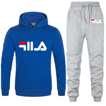 Load image into Gallery viewer, Men's Tracksuit 2 sets of new fashion jacket sportswear men's sweatpants hoodies spring and autumn men's brand hoodies pants