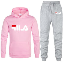 Load image into Gallery viewer, Men's Tracksuit 2 sets of new fashion jacket sportswear men's sweatpants hoodies spring and autumn men's brand hoodies pants