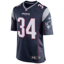 Load image into Gallery viewer, Rex Burkhead New England Patriots Game Jersey 2019