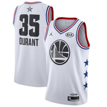 Load image into Gallery viewer, Golden State Warriors #35 Kevin Durant 2019 ALL STAR Swingman Jersey 2019