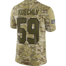 Load image into Gallery viewer, Luke Kuechly Carolina Panthers Game Jersey 2019 Camo