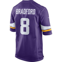 Load image into Gallery viewer, Sam Bradford Minnesota Vikings Game Jersey 2019