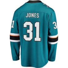 Load image into Gallery viewer, Martin Jones San Jose Sharks Player Swingman Jersey 2019