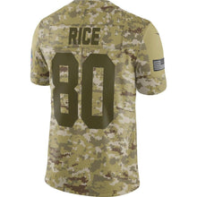 Load image into Gallery viewer, Jerry Rice San Francisco 49ers Game Jersey 2019 Camo
