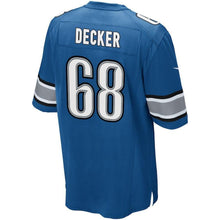 Load image into Gallery viewer, Taylor Decker Detroit Lions Game Jersey 2019