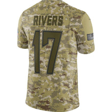 Load image into Gallery viewer, Philip Rivers Los Angeles Chargers Game Jersey 2019 Camo