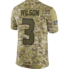 Load image into Gallery viewer, Russell Wilson Seattle Seahawks Game Jersey 2019 Camo