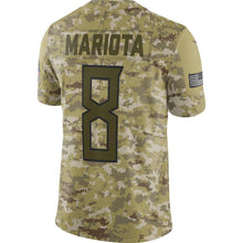 Load image into Gallery viewer, Marcus Mariota Tennessee Titans Game Jersey 2019 Camo