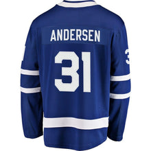 Load image into Gallery viewer, Frederik Andersen Toronto Maple Leafs Player Swingman Jersey 2019