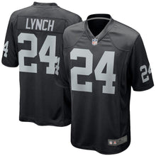 Load image into Gallery viewer, Marshawn Lynch Oakland Raiders Game Jersey 2019