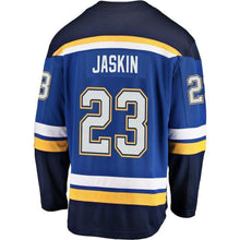 Load image into Gallery viewer, Dmitrij Jaskin St. Louis Blues Player Swingman Jersey 2019