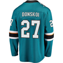 Load image into Gallery viewer, Joonas Donskoi San Jose Sharks Player Swingman Jersey 2019